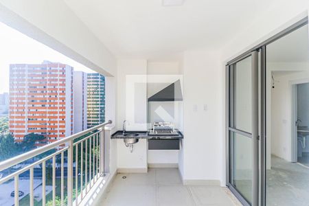Varanda de apartamento para alugar com 2 quartos, 58m² em Chácara Santo Antônio (zona Sul), São Paulo