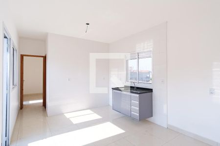 Sala e Cozinha de apartamento para alugar com 1 quarto, 55m² em Penha de França, São Paulo