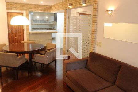 Sala de apartamento para alugar com 3 quartos, 136m² em Barcelona, São Caetano do Sul