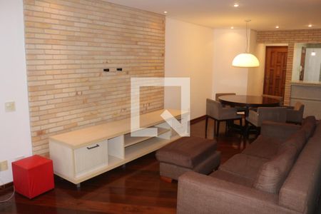 Sala de apartamento para alugar com 3 quartos, 136m² em Barcelona, São Caetano do Sul