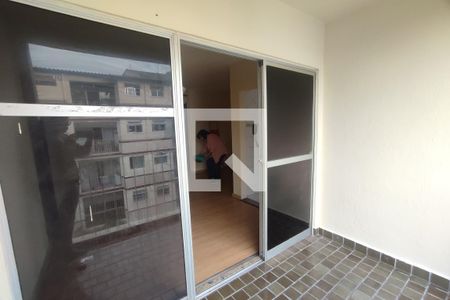 Varanda da Sala  de apartamento à venda com 2 quartos, 52m² em Pechincha, Rio de Janeiro