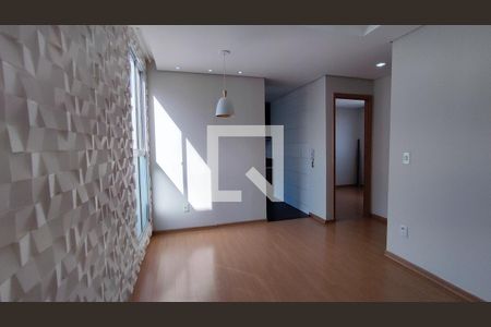 Sala de apartamento para alugar com 2 quartos, 45m² em Cabral, Contagem