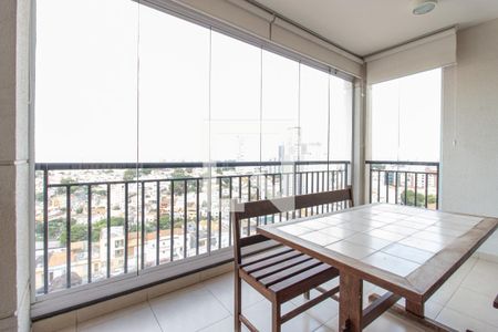 Varanda  de apartamento à venda com 3 quartos, 85m² em Cambuci, São Paulo