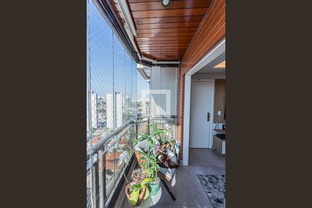 Varanda sala de apartamento à venda com 3 quartos, 136m² em Vila Sao Vicente, São Paulo