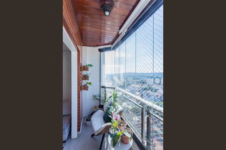 Varanda sala de apartamento à venda com 3 quartos, 136m² em Vila Sao Vicente, São Paulo