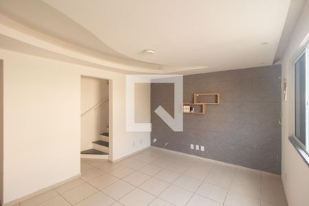 Sala de casa de condomínio para alugar com 2 quartos, 88m² em Campo Grande, Rio de Janeiro