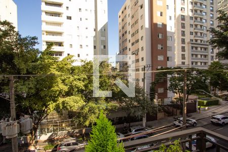 Varanda da Sala de apartamento para alugar com 1 quarto, 43m² em Itaim Bibi, São Paulo