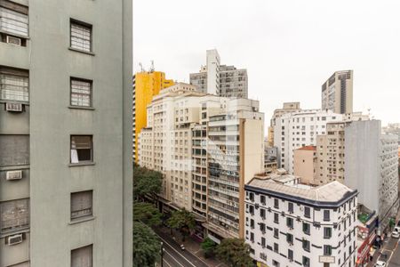 Sala - Vista de apartamento à venda com 1 quarto, 53m² em República, São Paulo