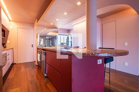 Sala/Cozinha de apartamento para alugar com 2 quartos, 105m² em Sumarezinho, São Paulo