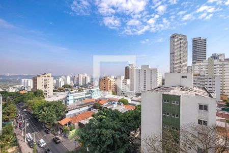 Sala/Cozinha - Vista Varanda de apartamento à venda com 2 quartos, 105m² em Sumarezinho, São Paulo