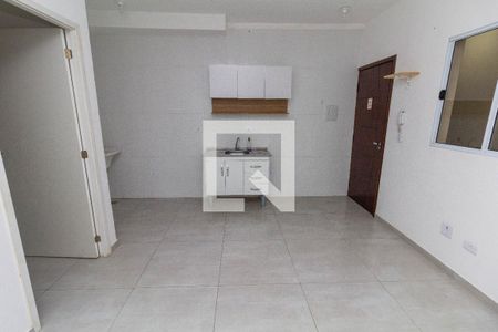 Sala e Cozinha de apartamento para alugar com 1 quarto, 34m² em Parque Paineiras, São Paulo