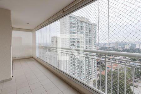 Varanda da Sala de apartamento à venda com 2 quartos, 98m² em Santo Amaro, São Paulo