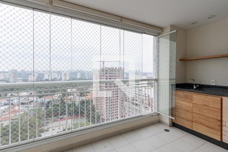 Varanda da Sala de apartamento à venda com 2 quartos, 98m² em Santo Amaro, São Paulo