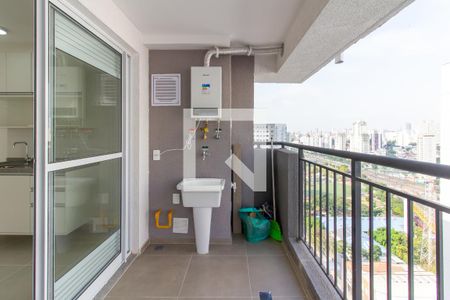 Varanda de apartamento para alugar com 2 quartos, 41m² em Barra Funda, São Paulo