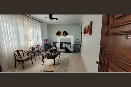 sala  de apartamento à venda com 4 quartos, 166m² em Santo Antônio, Belo Horizonte