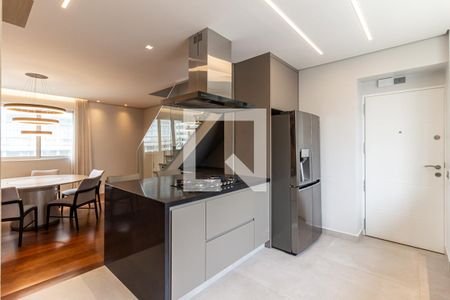 Cozinha de apartamento à venda com 1 quarto, 240m² em Higienópolis, São Paulo