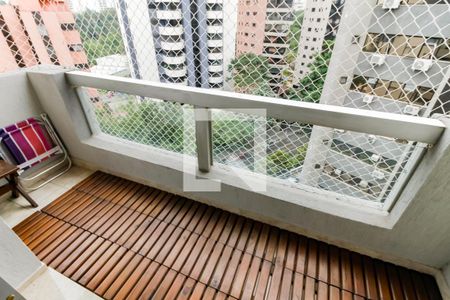 Varanda da Sala de apartamento à venda com 4 quartos, 98m² em Vila Suzana, São Paulo