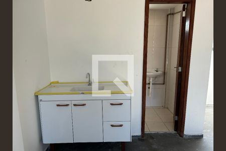 Cozinha de kitnet/studio para alugar com 1 quarto, 29m² em Madureira, Rio de Janeiro