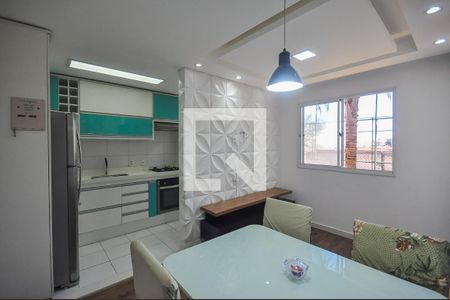 Sala de apartamento para alugar com 2 quartos, 46m² em Jardim Helga, São Paulo