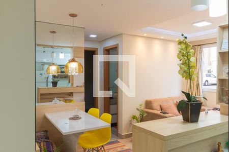 Sala de apartamento para alugar com 2 quartos, 48m² em Parque Industrial, Campinas