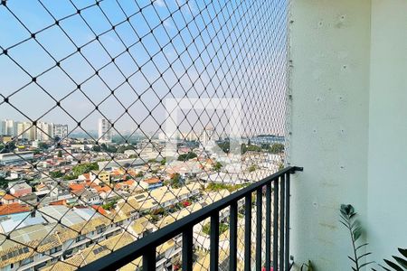 Varanda da Sala de apartamento para alugar com 2 quartos, 55m² em Vila das Bandeiras, Guarulhos