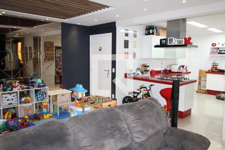 Sala / Cozinha  de apartamento à venda com 3 quartos, 107m² em Santana, São Paulo