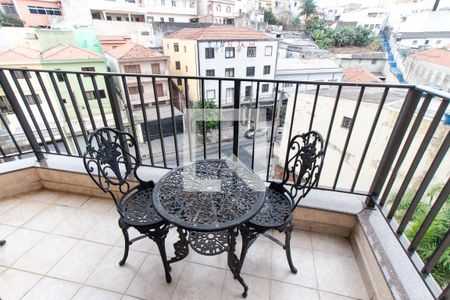 Varanda da Sala   de apartamento para alugar com 3 quartos, 130m² em Vila Maria, São Paulo