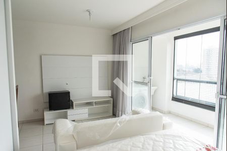 Sala e quarto de apartamento para alugar com 1 quarto, 35m² em Cambuci, São Paulo