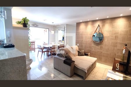 Sala de apartamento à venda com 3 quartos, 97m² em Jardim Ermida I, Jundiaí