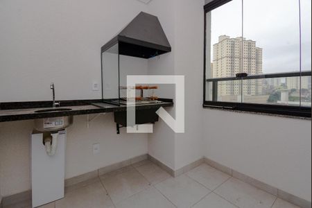 Varanda da Sala de apartamento à venda com 2 quartos, 60m² em Centro, São Bernardo do Campo