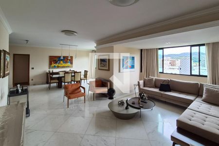 Sala de apartamento à venda com 4 quartos, 185m² em Luxemburgo, Belo Horizonte