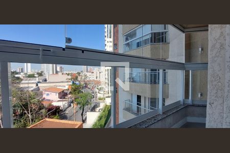 Varanda  de apartamento à venda com 2 quartos, 59m² em Casa Branca, Santo André
