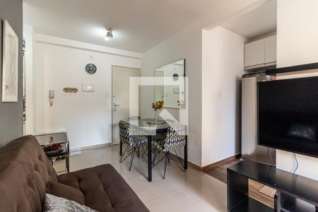 Sala de apartamento à venda com 1 quarto, 44m² em Vila Buarque, São Paulo