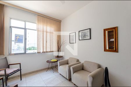 Sala de apartamento à venda com 1 quarto, 56m² em Icaraí, Niterói