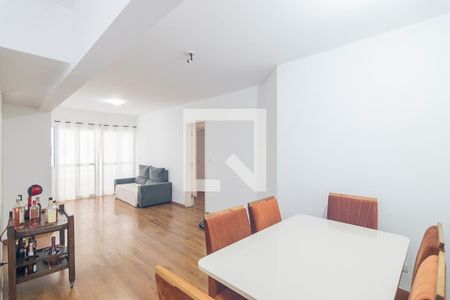 Sala de apartamento à venda com 3 quartos, 110m² em Vila Valparaíso, Santo André