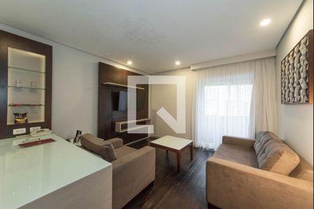 Sala de apartamento à venda com 1 quarto, 87m² em Cidade Monções, São Paulo