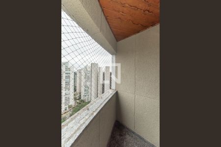 Sacada da Sala de apartamento à venda com 1 quarto, 87m² em Cidade Monções, São Paulo