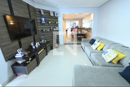 Sala de casa de condomínio para alugar com 2 quartos, 177m² em Sitios Santa Luzia, Aparecida de Goiânia