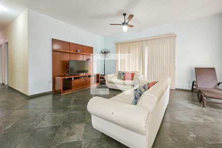 Sala de apartamento para alugar com 5 quartos, 296m² em Jardim Tres Marias, Guarujá