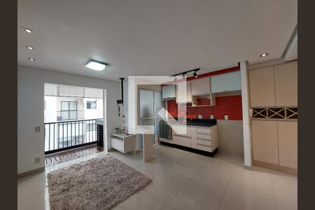 Sala de apartamento à venda com 2 quartos, 50m² em Campininha, São Paulo