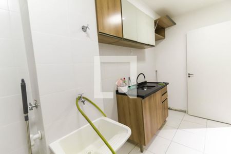 Cozinha/ lavanderia  de apartamento para alugar com 1 quarto, 27m² em Mooca, São Paulo