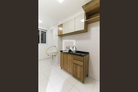 Cozinha/ lavanderia  de apartamento para alugar com 1 quarto, 27m² em Mooca, São Paulo