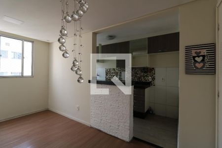 Sala de apartamento para alugar com 2 quartos, 50m² em Vila Homero Thon, Santo André