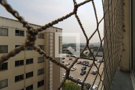 Vista da Sala de apartamento para alugar com 2 quartos, 50m² em Vila Homero Thon, Santo André