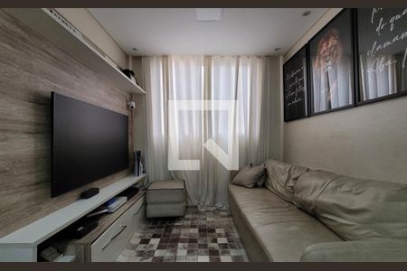 Sala de apartamento para alugar com 2 quartos, 50m² em Vila Homero Thon, Santo André