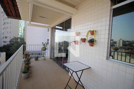 Varanda de apartamento à venda com 4 quartos, 148m² em Sion, Belo Horizonte