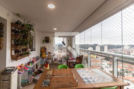 Varanda gourmet de apartamento à venda com 3 quartos, 90m² em Jardim Paraiso, São Paulo