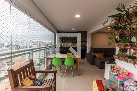 Varanda gourmet de apartamento à venda com 3 quartos, 90m² em Jardim Paraiso, São Paulo