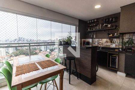 Varanda gourmet de apartamento à venda com 3 quartos, 90m² em Jardim Paraiso, São Paulo