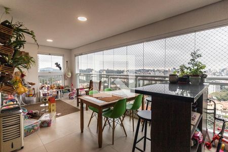 Varanda gourmet de apartamento à venda com 3 quartos, 90m² em Jardim Paraiso, São Paulo